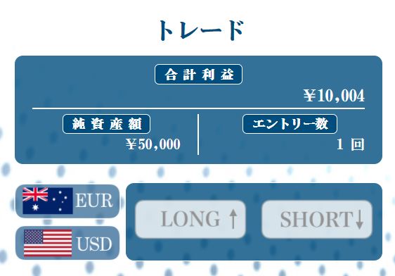 SIRIUS(シリウス)アプリでLONGを押した結果
