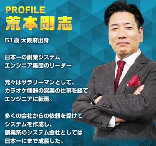 荒本剛志のプロフィール