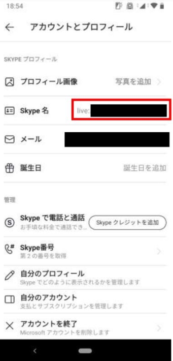 Skype名