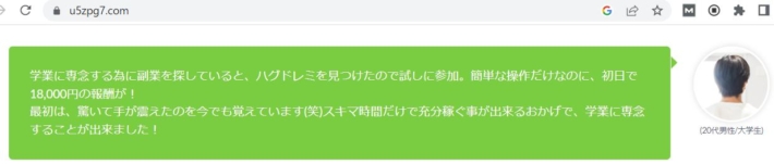 自宅で稼ぐ方法の口コミ（副業ガイド）と同じ口コミ