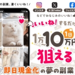 いいねするだけの副業