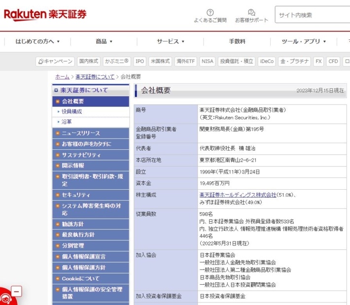 会社概要
