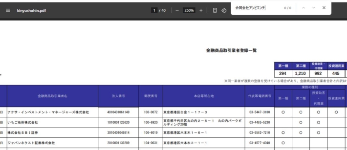 合同会社アンビエンテの検索結果