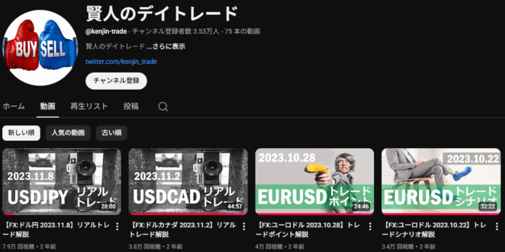 賢人のデイトレード